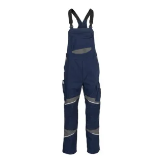 ACTIVIQ cotton+ Latzhose dunkelblau/anthrazit de Kübler, 46 – image du produit