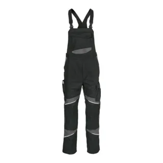 ACTIVIQ cotton+ Latzhose schwarz/anthrazit de Kübler, 46 – image du produit