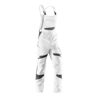 ActiviQ Latzhose 3250 weiß/anthrazit von Kübler, 52 – Produktbild