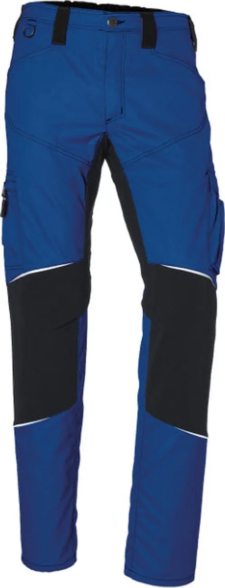 Activiq werkbroek met stretch 2850 - Blauw | Zwart von Kübler, Blau, Schwarz, 50 – Produktbild