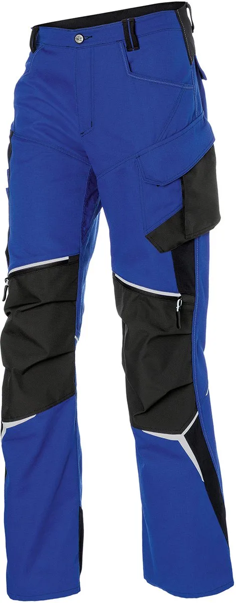 Bodyforce Pro werkbroek 2125 - Blauw | Zwart de Kübler, Bleu, Noir, 58 – image du produit