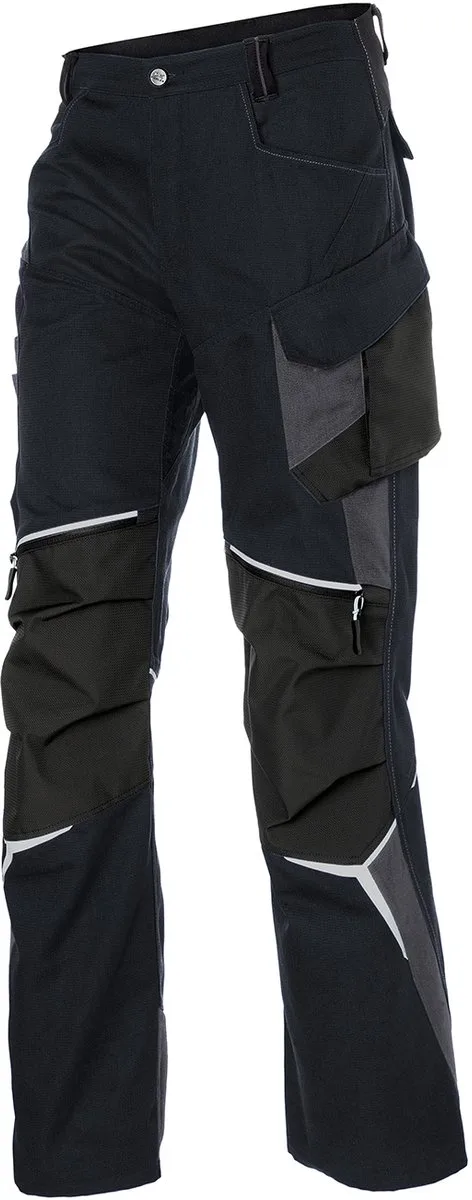 Bodyforce Pro werkbroek 2125 - Zwart | Grijs de Kübler, Noir, Gris, 42 – image du produit