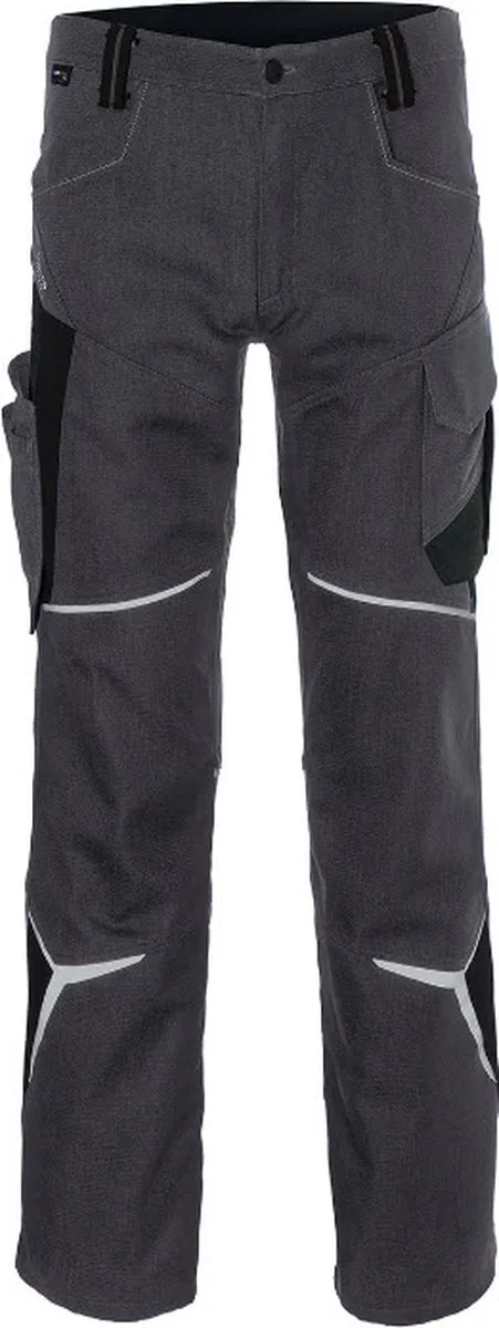Bodyforce werkbroek 2225 - Grijs | Zwart von Kübler, Grau, Schwarz, 58 – Produktbild