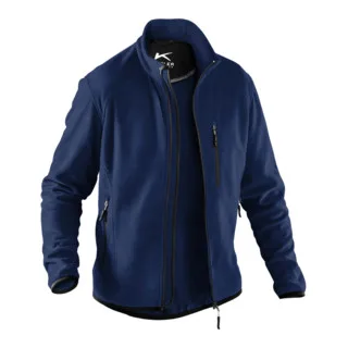 Fleecejacke dunkelblau från Kübler, 3XL – produktbild