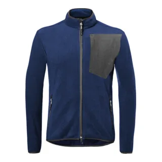 Fleecejacke dunkelblau/anthrazit Form 1254 von Kübler, XL – Produktbild