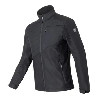 Hybrid Softshell Jacke schwarz von Kübler, 3XL – Produktbild