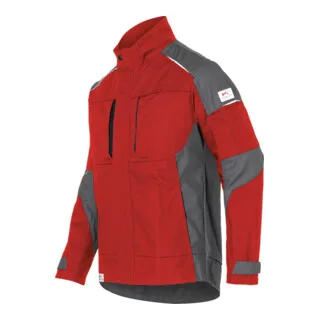 Jacke ACTIVIQ COTTON+ mittelrot/anthrazit Form 1250 de Kübler, L – image du produit