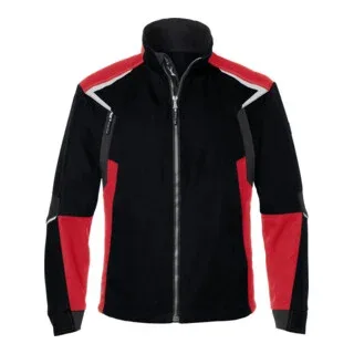 Jacke BODYFORCE schwarz/mittelrot Form 1125 von Kübler, S – Produktbild