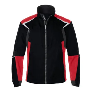 Jacke BODYFORCE schwarz/mittelrot Form 1125 de Kübler, XL – image du produit