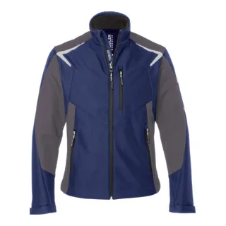 Jacke BODYFORCE Ultrashell dunkelblau/anthrazit von Kübler, XXL – Produktbild