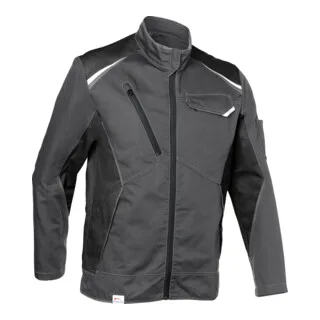 Jacke ICONIQ anthrazit/schwarz Form 1140 van Kübler, M – productafbeelding