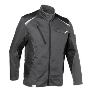 Jacke ICONIQ anthrazit/schwarz Form 1140 von Kübler, XL – Produktbild