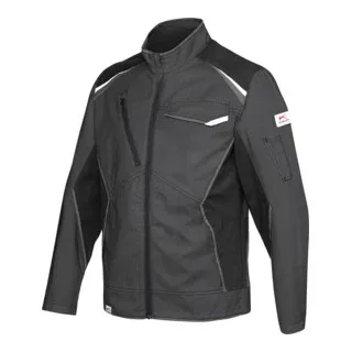 Jacke ICONIQ cotton anthrazit/schwarz Form 1140 van Kübler, 3XL – productafbeelding