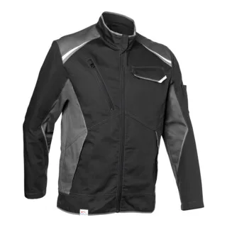 Jacke ICONIQ schwarz/anthrazit Form 1140 von Kübler, XL – Produktbild