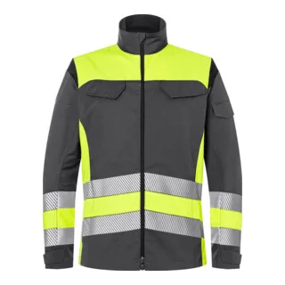 Jacke REFLECTIQ Klasse 1 warngelb/anthrazit fra Kübler, XXL – produktbillede