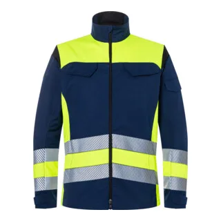 Jacke REFLECTIQ Klasse 1 warngelb/dunkelblau de Kübler, 3XL – image du produit