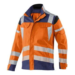 Jacke REFLECTIQ PSA 2 warnorange/dunkelblau Form 1207 van Kübler, 106 – productafbeelding