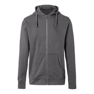 Kapuzen-Sweatjacke anthrazit von Kübler, XL – Produktbild