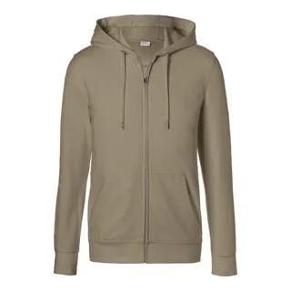 Kapuzen-Sweatjacke SHIRTS sandbraun Form 5022 von Kübler, S – Produktbild