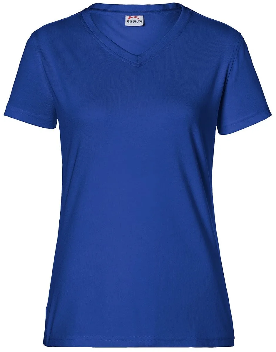 KUBLER 50246238 Korte mouw Werk T-shirt DAMES - Krasvrij - OEKO TEX - 160 g/m² by Kübler, Blue – product image