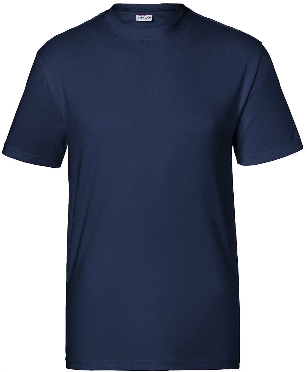 KÜBLER 51246238 Korte mouw Werk T-shirt HEREN - Krasvrij - Oeko Tex - 160 g/m² von Kübler, Dunkelblau – Produktbild