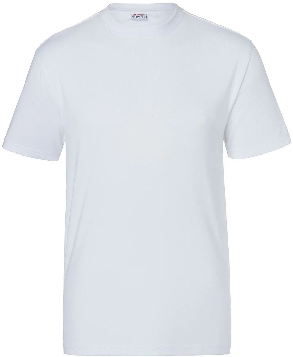 KÜBLER 51246238 Korte mouw Werk T-shirt HEREN - Krasvrij - Oeko Tex - 160 g/m² von Kübler, Weiß – Produktbild