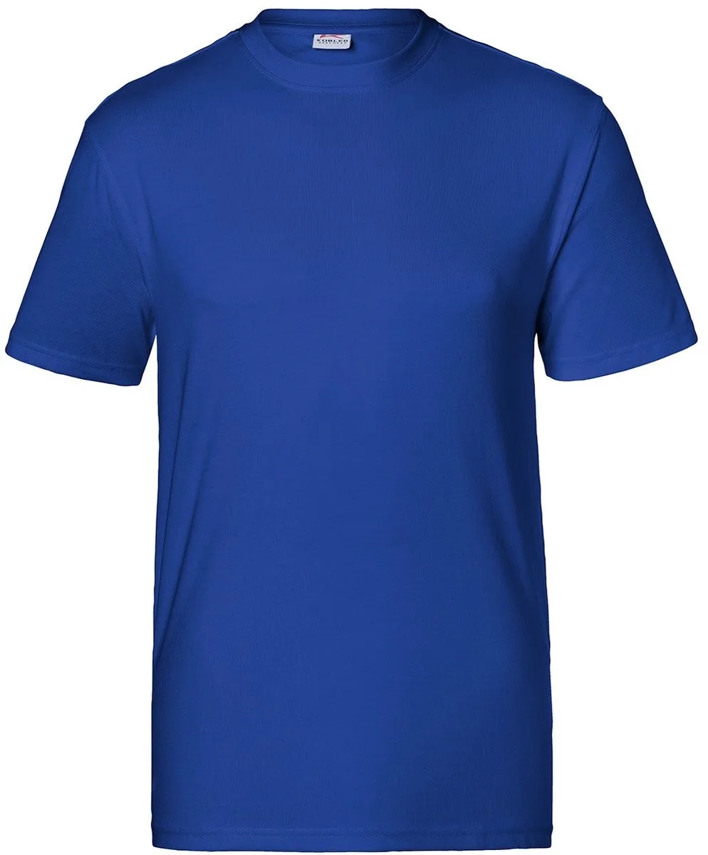 KÜBLER 51246238 Korte mouw Werk T-shirt HEREN - Krasvrij - Oeko Tex - 160 g/m² fra Kübler, Blå – produktbillede