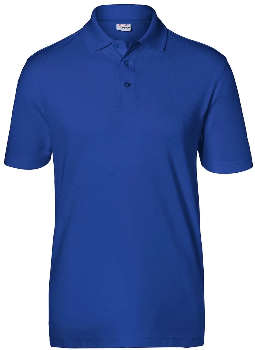 KÜBLER 51266239 Korte Mouw Werkpolo HEREN - Oeko Tex - 200 g/m² von Kübler, Blau – Produktbild