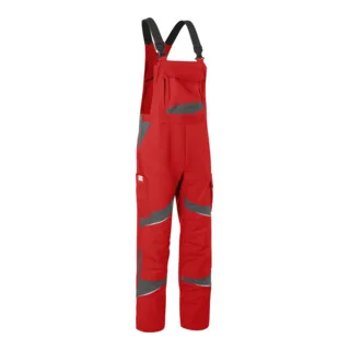 Latzhose ACTIVIQ cotton+ HIGH PSA 2 mittelrot/anthrazit de Kübler, 42 – image du produit