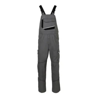 Latzhose ICONIQ cotton anthrazit/schwarz Form 3140 de Kübler, 48 – image du produit
