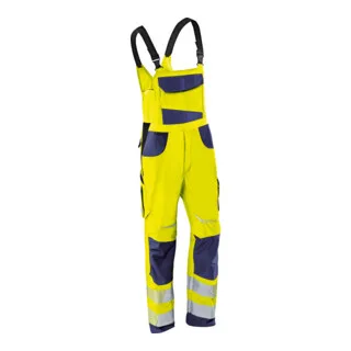 Latzhose REFLECTIQ PSA 2 warngelb/dunkelblau Form 3207 von Kübler, 64 – Produktbild