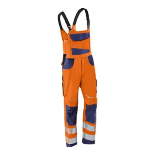 Latzhose REFLECTIQ PSA 2 warnorange/dunkelblau Form 3207 de Kübler, 50 – image du produit