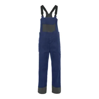 Latzhose SAFETY X COMPACT PSA 3 dunkelblau/anthrazit fra Kübler, 48 – produktbillede