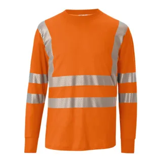 Longsleeve REFLECTIQ PSA 2 warnorange Form 5045 by Kübler, XL – product image