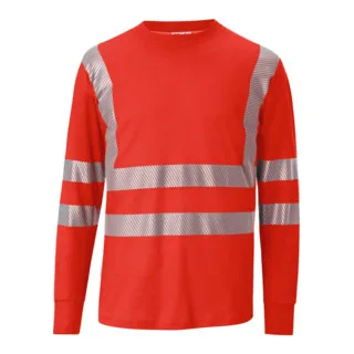 Longsleeve REFLECTIQ PSA 2 warnrot Form 5045 de Kübler, 4XL – image du produit