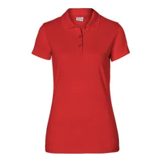 Polo Damen SHIRTS mittelrot Form 5026 von Kübler, S – Produktbild