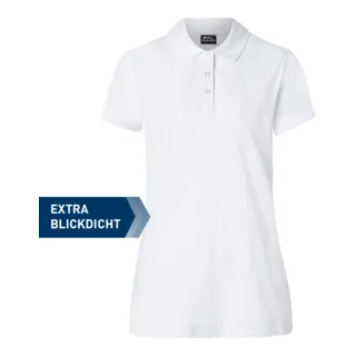 Polo Damen weiß von Kübler, 3XL – Produktbild