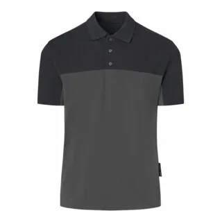 Polo Shirt dunkelgrau/schwarz von Kübler, XL – Produktbild