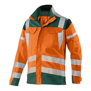 PSA Reflectiq Jacke 1207 warnorange/moosgrün von Kübler, 46 – Produktbild