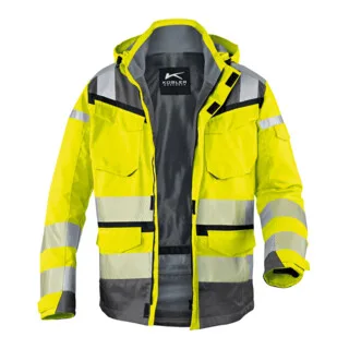 PSA Reflectiq Jacke 1307 warngelb/anthrazit von Kübler, XL – Produktbild