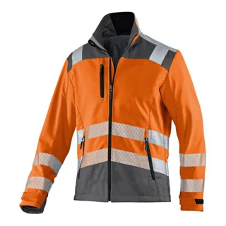 PSA Reflectiq Jacke 1507 warnorange/anthrazit van Kübler, XL – productafbeelding