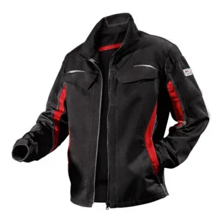 Pulsschlag Jacke 1324 schwarz/mittelrot de Kübler, 40 – image du produit
