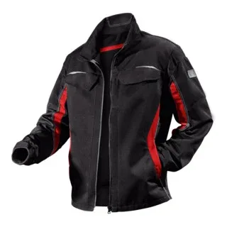 Pulsschlag Jacke 1324 schwarz/mittelrot de Kübler, 48 – image du produit