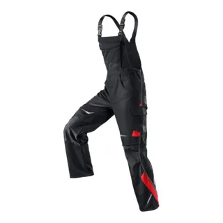 Pulsschlag Latzhose 3324 schwarz/mittelrot de Kübler, 56 – image du produit