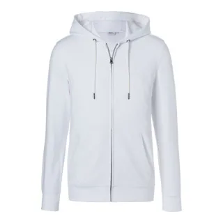 Shirts Kapuzen-Sweatjacke weiß de Kübler, 3XL – image du produit