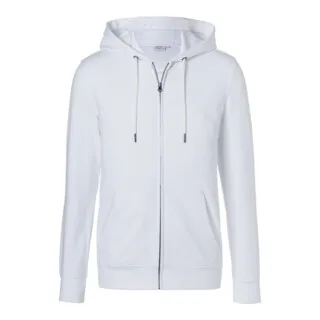 Shirts Kapuzen-Sweatjacke weiß de Kübler, XL – image du produit