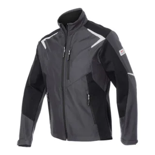 Softshell Jacke BODYFORCE anthrazit/schwarz Form 1425 van Kübler, S – productafbeelding
