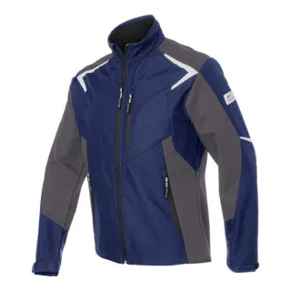 Softshell Jacke BODYFORCE dunkelblau/anthrazit von Kübler, XL – Produktbild