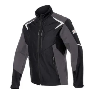 Softshell Jacke BODYFORCE schwarz/anthrazit Form 1425 von Kübler, 3XL – Produktbild