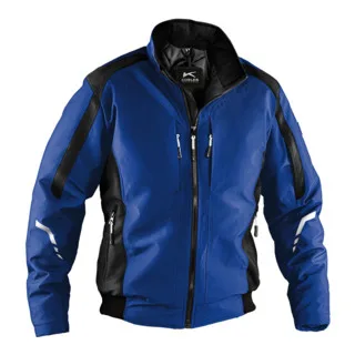 Wetter-Dress Jacke 1367 kornblumenblau/schwarz fra Kübler, S – produktbillede